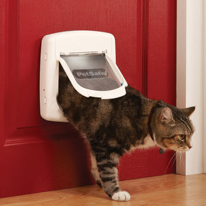 Porta per gatti Staywell® deluxe magnetica con 4 modalità di bloccaggio