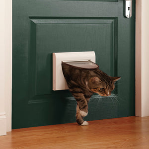 Porta per gatti manuale classica Staywell® con 4 modalità di bloccaggio