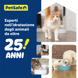 Fontana per animali Outlast™ senza pompa da 1,7 litri