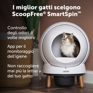 Lettiera autopulente ScoopFree SmartSpin™