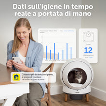 Carica l&#39;immagine nel visualizzatore di Gallery, Lettiera autopulente ScoopFree SmartSpin™
