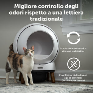 Lettiera autopulente ScoopFree SmartSpin™