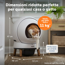 Carica l&#39;immagine nel visualizzatore di Gallery, Lettiera autopulente ScoopFree SmartSpin™
