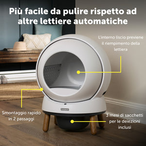 Lettiera autopulente ScoopFree SmartSpin™