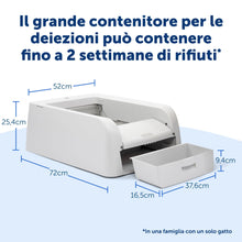 Carica l&#39;immagine nel visualizzatore di Gallery, Toilette autopulente ScoopFree™ per lettiera agglomerante
