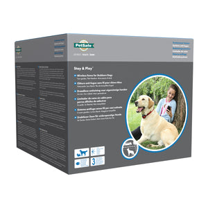 Sistema antifuga senza fili Stay & Play™ Wireless Fence per cani ostinati